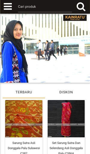 KAINRATU Tenun Fashion Shopping screenshot 2