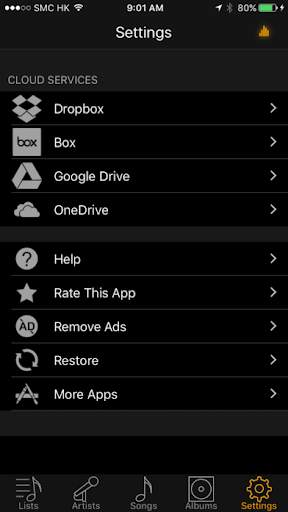 Music Drive - Cloud Music Streamer screenshot 3