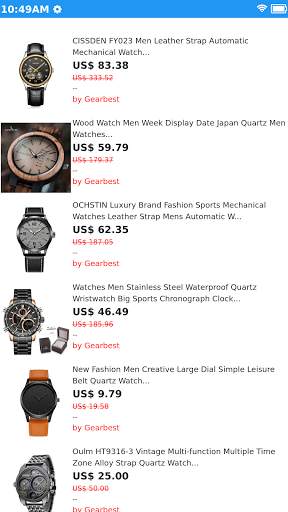 Men's Watches: Shop Cheap Online Watches Apps Free screenshot 5