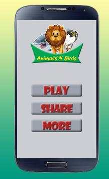 Animals and Birds Quiz screenshot 1
