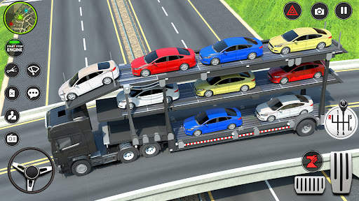 Offroad Car Transporter Truck screenshot 2