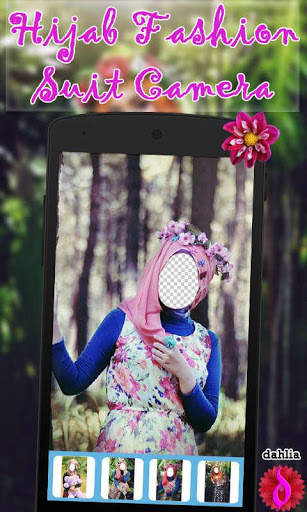 Hijab Fashion Suit Camera screenshot 4