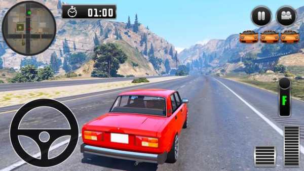 City Driving Lada Car Simulator screenshot 1