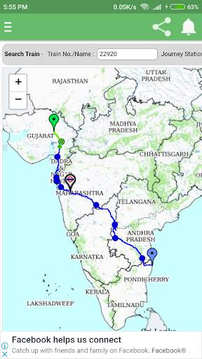 Live Location on Map - Indian Railway screenshot 6