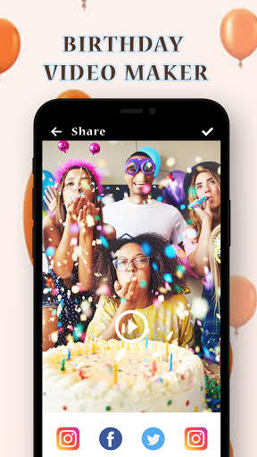 Birthday Video Maker screenshot 4