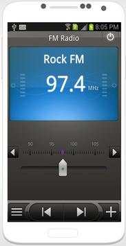 fm am tuner radio app for android screenshot 1