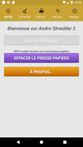 Andro Shredder screenshot 1