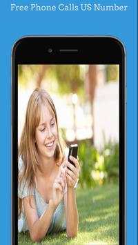 Free Phone Calls US Number - Talk And Text Tip screenshot 1