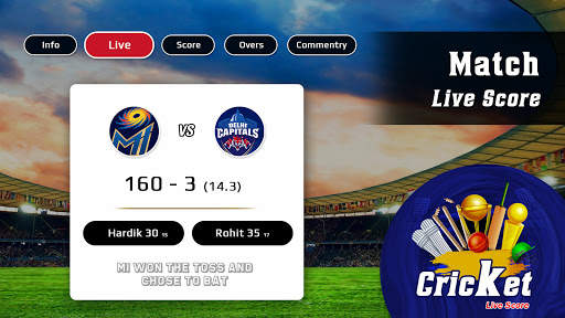 Live Cricket Score - Live Score For IPL 2021 screenshot 4