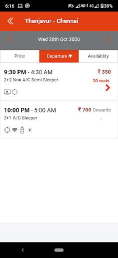 Sri Srinivasa Bus - Online Bus Tickets Booking screenshot 3