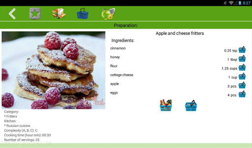 Pancakes, fritters screenshot 6