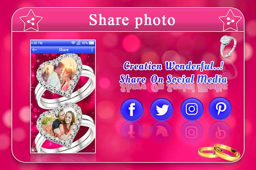 Lovely Ring Dual Photo Frames screenshot 3