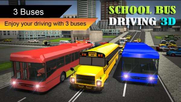 School Bus Driving 3D screenshot 2