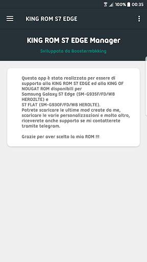 KING ROM S7 EDGE - PRO screenshot 1