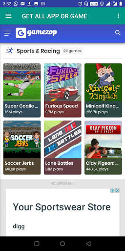 GameZope 99 online Games screenshot 1
