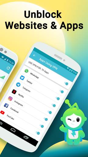 Mojo VPN - Fast Free Unlimited VPN & Security VPN screenshot 3