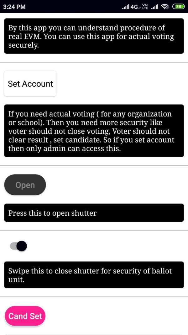 Voting Machine screenshot 8