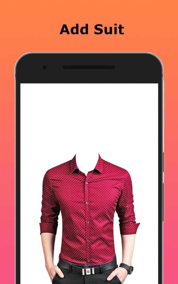 Man Formal Shirt Photo Editor - Men Formal Shirts screenshot 1