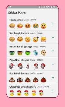 Lustiger niedlicher Emoji Aufkleber screenshot 3