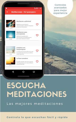 Ho'oponopono en español meditaciones charlas y más скриншот 5