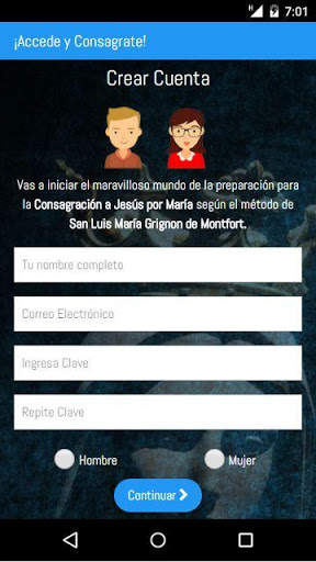 Conságrate App screenshot 2
