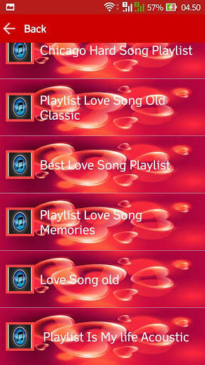 PlayList Love Song screenshot 4
