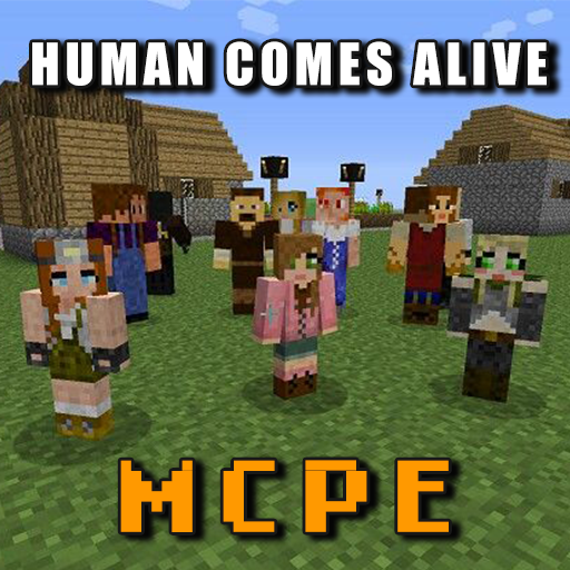 👨‍👩‍👧‍👧 Mod Human Comes Alive MCPE icon