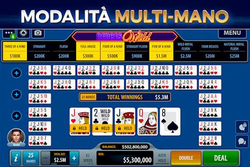 Video Poker di Pokerist screenshot 3