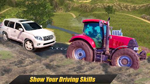 Heavy Tractor Pulling & Farming Drive Simulator screenshot 5
