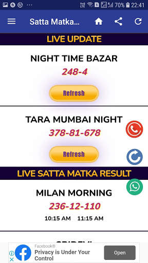 Satta Matka Tips : Matka Live Results & Charts screenshot 1
