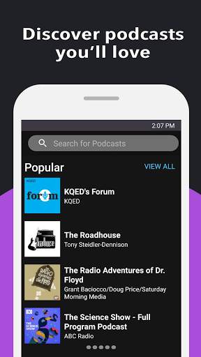 Podcasts Home screenshot 3