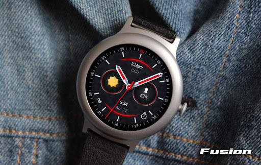 Fusion Watch Face & Clock Live Wallpaper 12 تصوير الشاشة