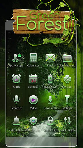 Forest Theme for Samsung J7 screenshot 2