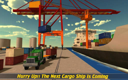 World Truck Driving Crane Simulator screenshot 2