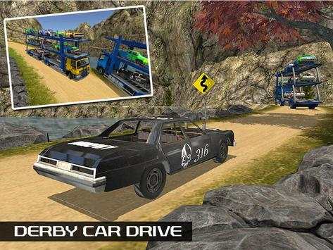 Derby Car Transport Truck Sim screenshot 17