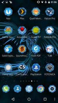 CM Launcher Phoenix Theme screenshot 2