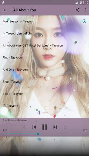 Taeyeon Free Album Offline screenshot 2