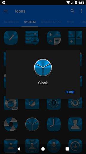 Light Blue Icon Pack скриншот 6
