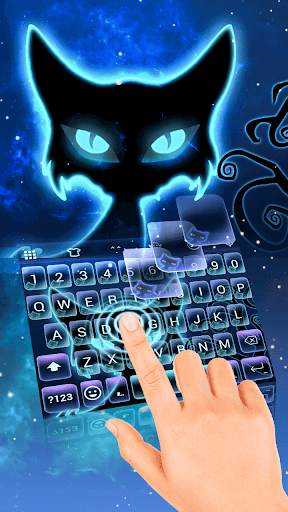 Halloween Cat Emoji Keyboard screenshot 4