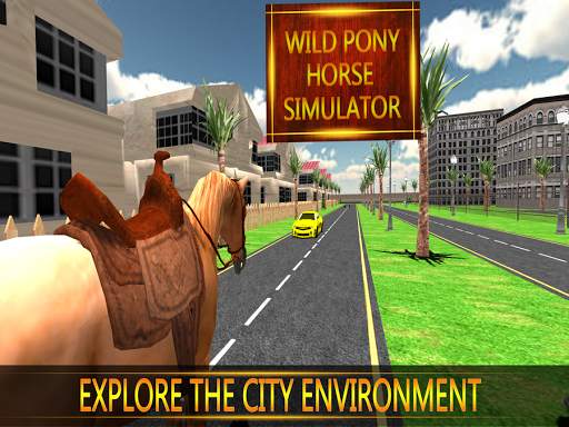 Wild Pony Horse Simulator 3D screenshot 9