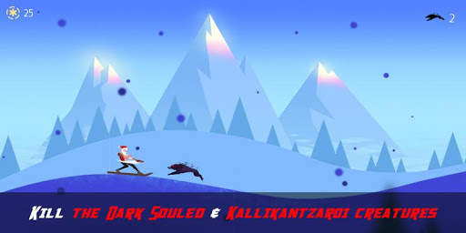 Santa Village Surfer - Xmas Game screenshot 2