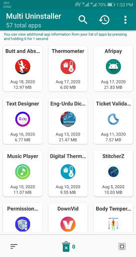 Easy Uninstaller App - Multi App Uninstall 1 تصوير الشاشة