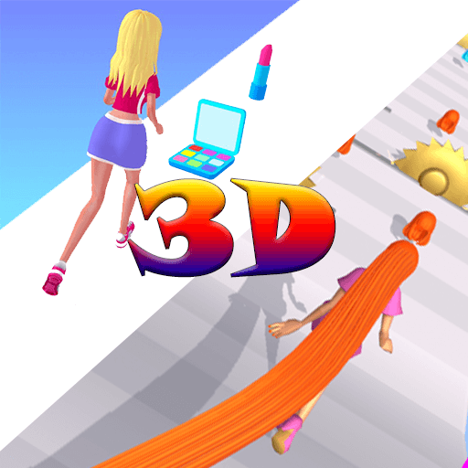 Tips Hair Challenge 3D, Makeover Run Tricks icon