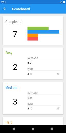 Material Sudoku (Free) screenshot 2