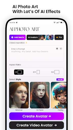 Pixeldance-AI Avatar Generator screenshot 1