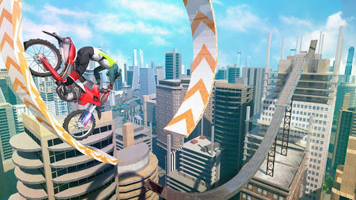Bike Stunts 3D - Rooftop Chall screenshot 6