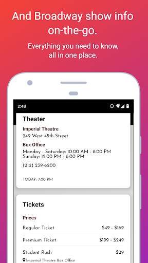 Broadway App screenshot 3