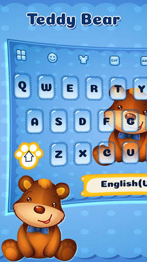 Teddy Bear Keyboard 2 تصوير الشاشة