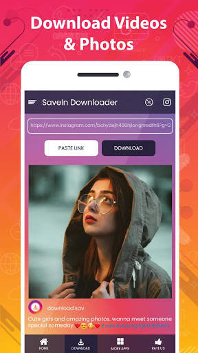 SaveIn: Downloader for Instagram & IGTV -Repost IG screenshot 1