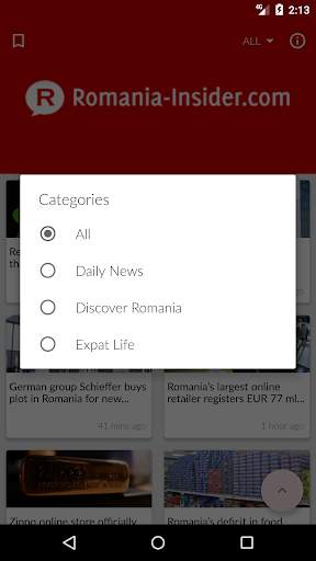 Romania Insider daily news screenshot 1